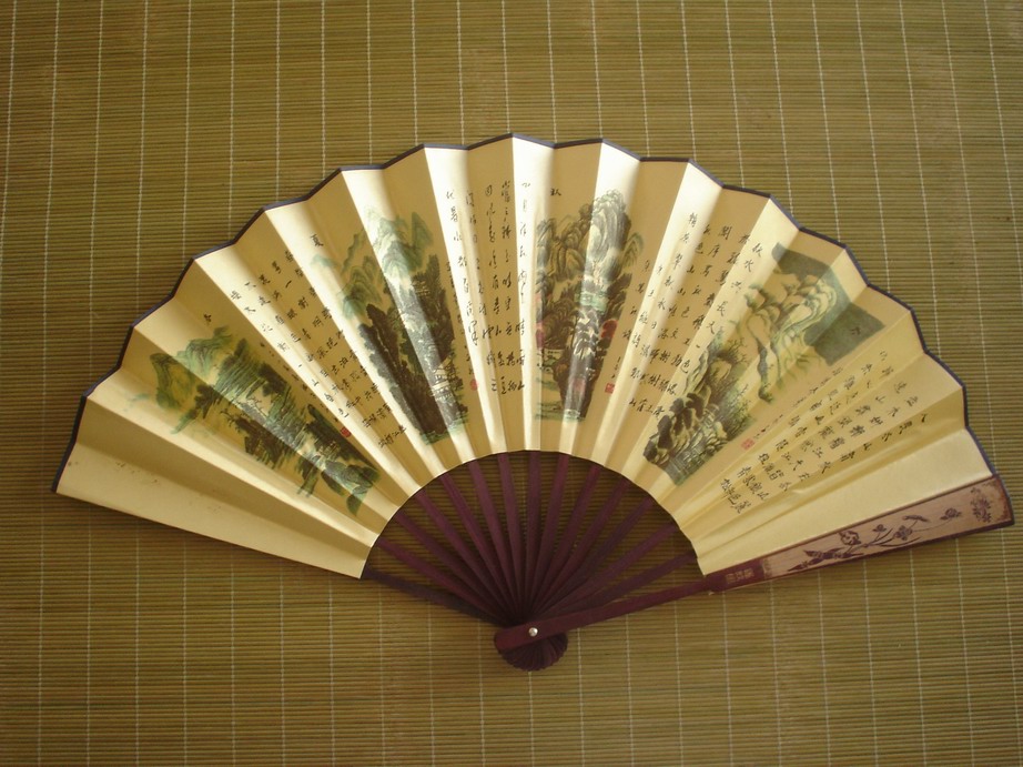 bamboo fan