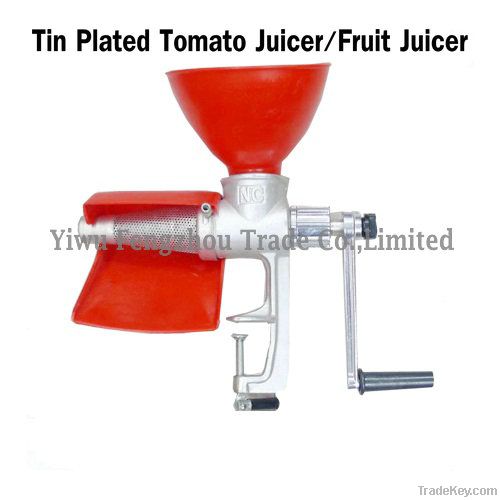 Tin plated cast iron Tomato Juicer/Fruit Juicer/Juice Extractor