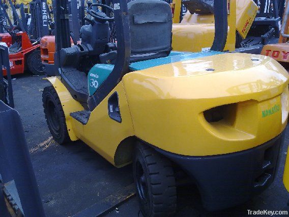 Used komatsu forklift 3 ton, FD30-16. Original from Japan