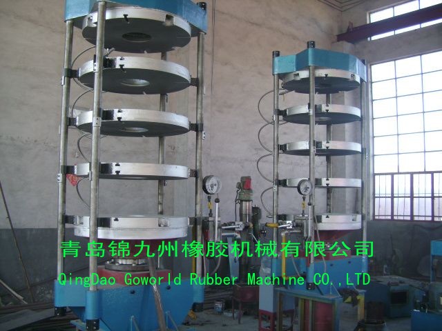 Rubber Tire Curing Press