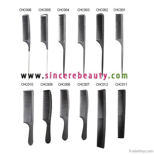 Carbon fiber comb, Antistatic hair comb, Heat resistance hair comb