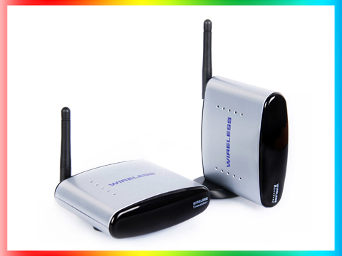 2.4G wireless AV transmitter & receiver