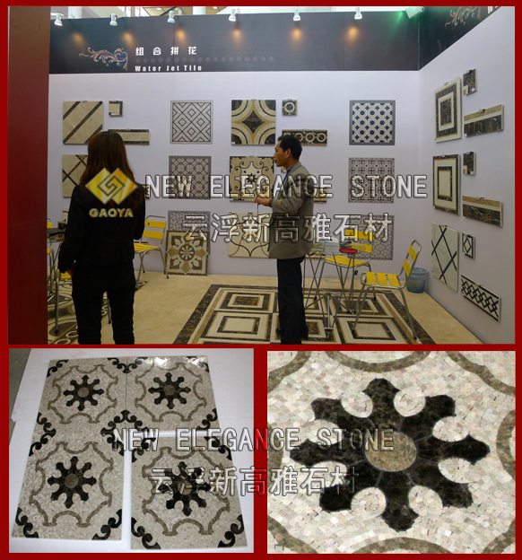 Water Jet + Mosaic Tiles/ Pattern/ Medallion