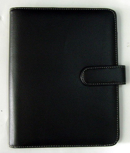 executive portfolio with magnet hook , 2 business card pockets