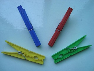 PLastic Clothes pegs