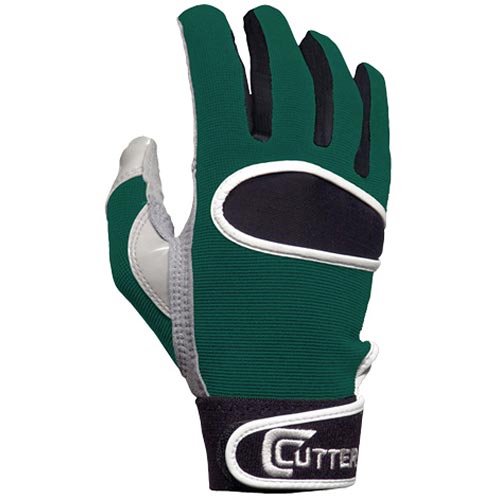 Cutters Combo C-Tack Adult Batting Glove Pair Pack - Green