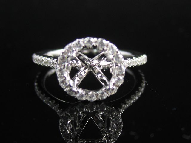 Semi-Mount Ring (Engagement Ring / Diamond Ring)