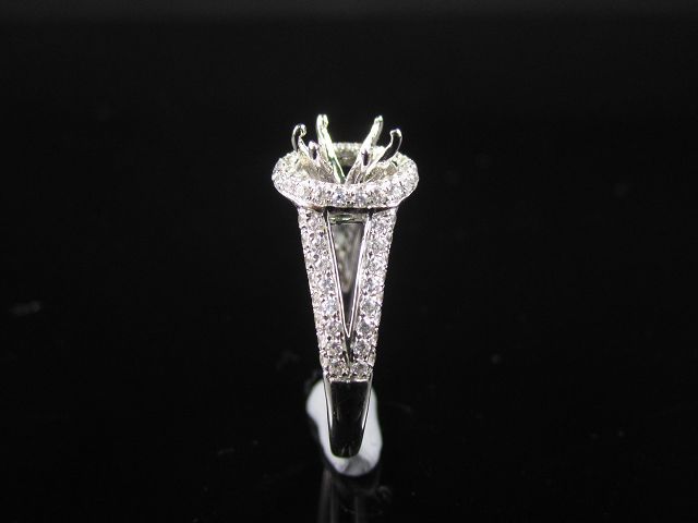 Engagement ring/wedding ring/white gold ring/platinum ring (Diamond ring / Semi-Mount Ring)