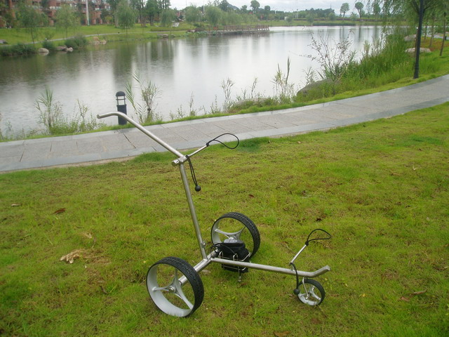 remote golf trolley