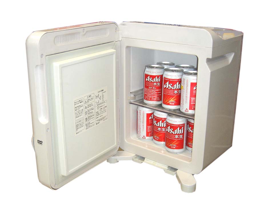 DVD-TV-Mini Fridge