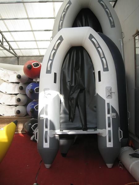  Fishing inflatable boat Aluminum floor boat