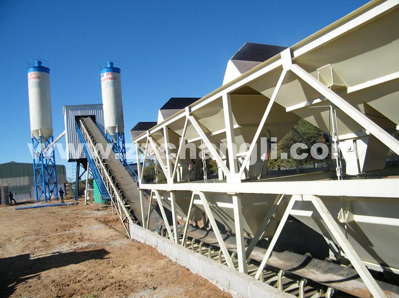 HZS60 concrete mixing plant