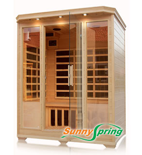 3 person infrared sauna