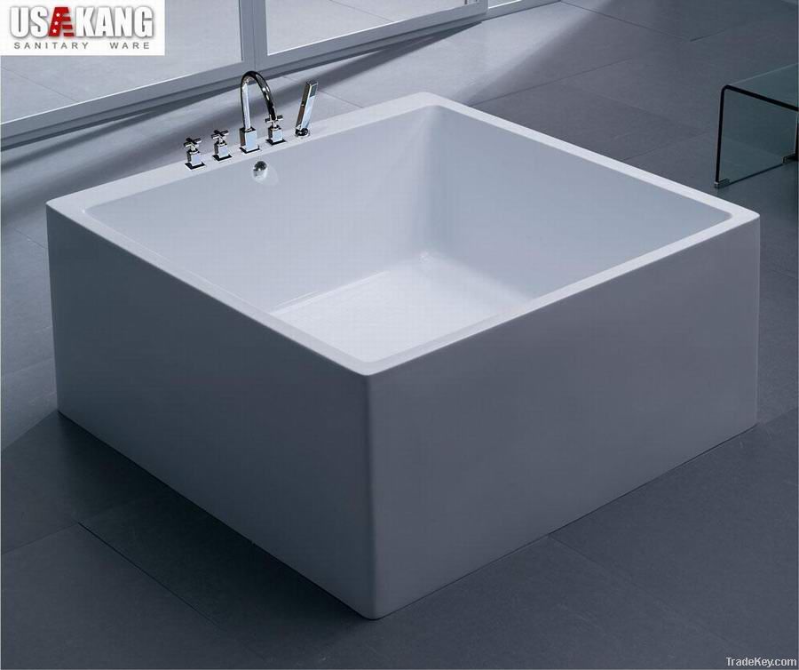 Square bathtub