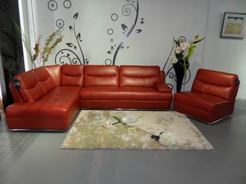 Leather sofa