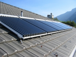 Split Solar Collector