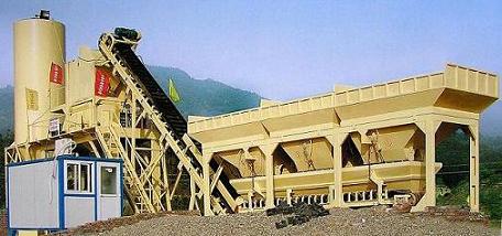 HZS50 concrete mixing plant