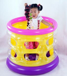 The baby safety islandâTrampoline children's toys