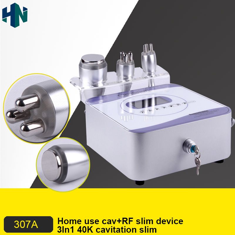 3 in 1 weight loss 40K Cavitation with Ultrasonic RF Radio Frequency and RF handle with Photon Body Slimming Face 