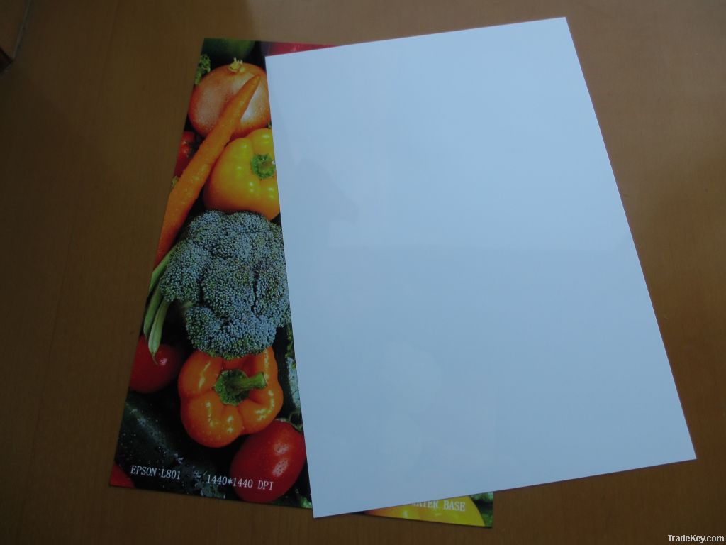 Glossy Opaque Double Sided Coating inkjet Film