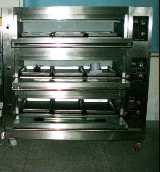 3 decks 9 trays deck oven electric /gas ,bakery equipment 