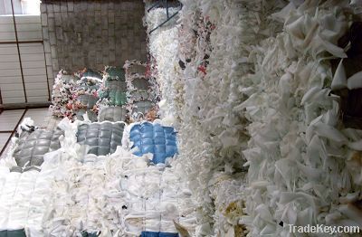 Bra  foam scrap in bales