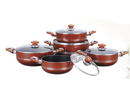 Aluminium non-stick cookware