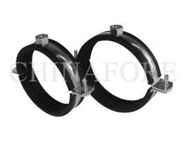 pipe clamp with rubber