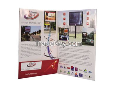 3.5'' LCD Video Brochure with Multi button