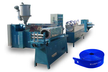 PVC agriculture layflat hose extrusion line