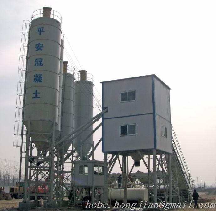 Concrete mixing plant(HZS180)