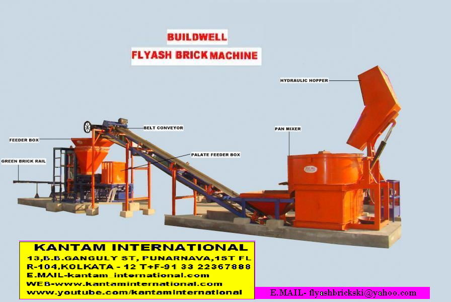 FLYASH BRICKSKI MACHINE