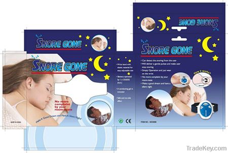 wrist worn snore stopper (stop snoring)