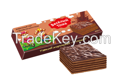 Wafer Biscuit Cakes, 220gr.