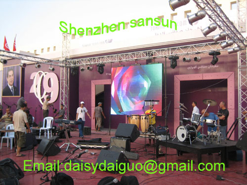 Rental led display