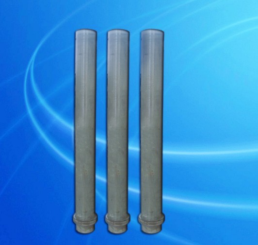 Silicon nitride riser tube for foundry industry