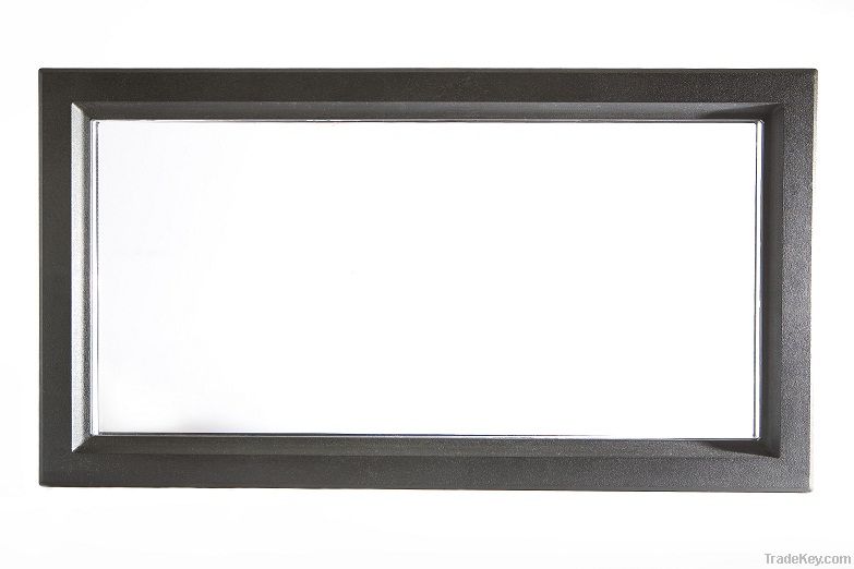 Window for industrial doors: RECTANGULAR