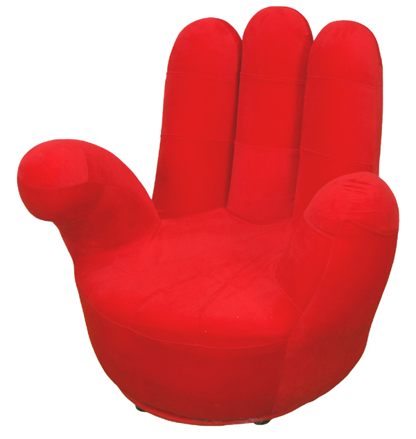 Kid's Chair in hand shape (NO68)