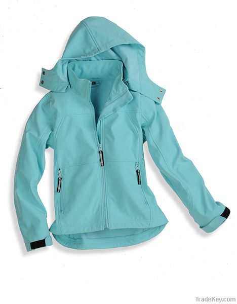 Girls Soft Shell Jacke