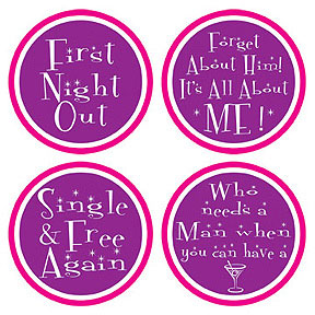 Divorce Party Coasters