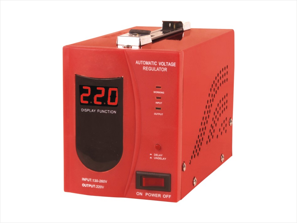 Voltage stabilizer(DVR, single phase, digital display)