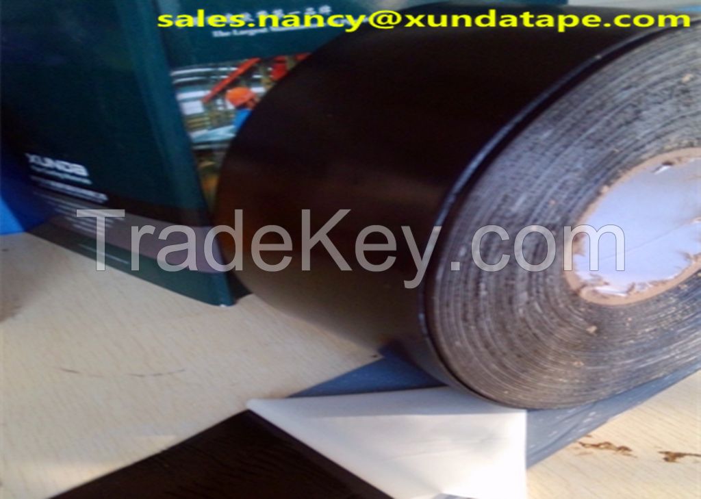 flange valve fitting joint wrapping polyethylene tape 