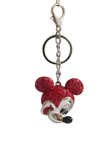 Metal Mickey Keychain