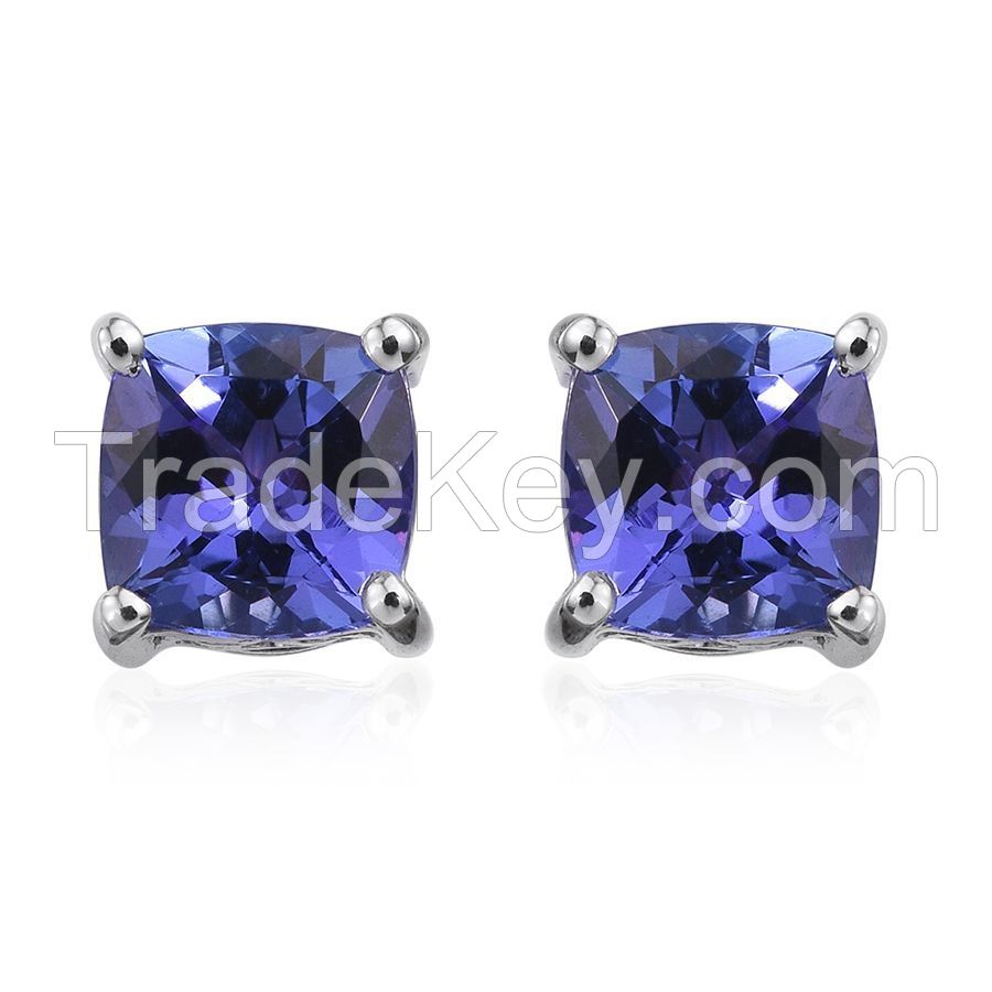 Tanzanite Gold Earrings