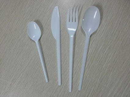 PS Economic Disposable Plastic Cutlery