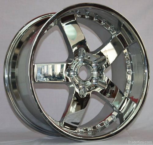 CHROME FINISH ALLOY WHEEL