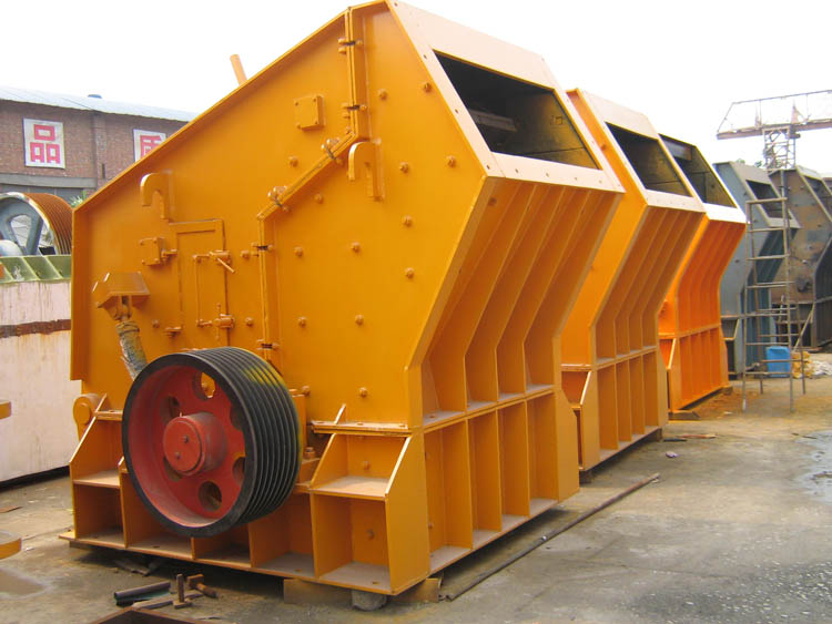 stone impact crusher as the fine crusher