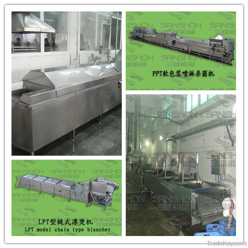 vegetable blanching machine