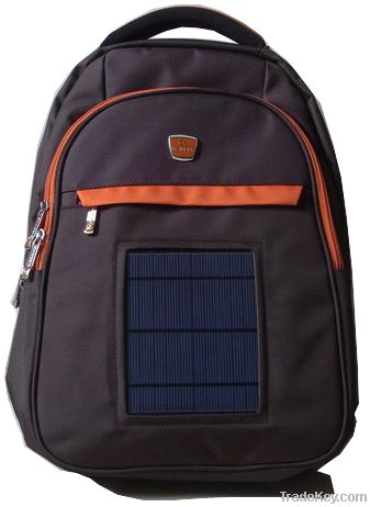 Newly designed modern high-quality big Solar backpack for traveling