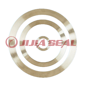 Serrated metal gasket